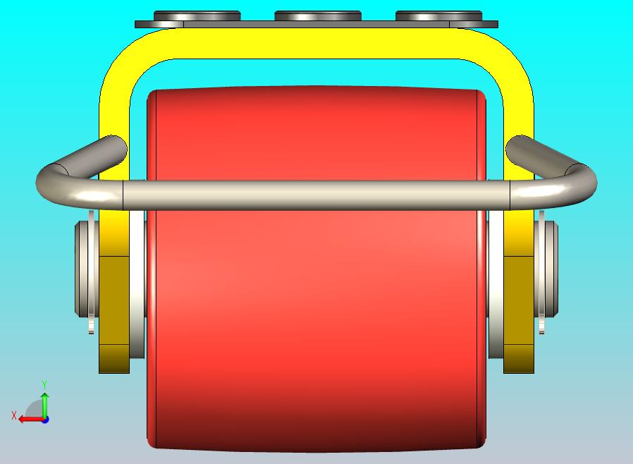 负载移动固定架