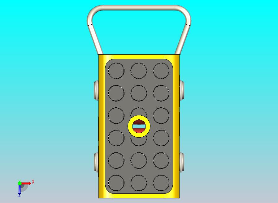 负载移动固定架