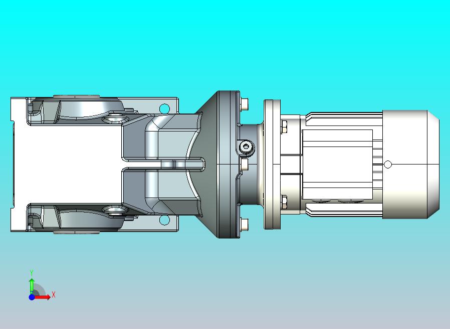 直角齿轮箱，安装 Kw 0,18