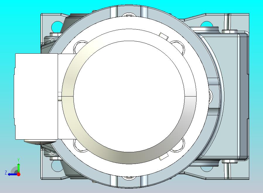 直角齿轮箱，安装 Kw 0,18