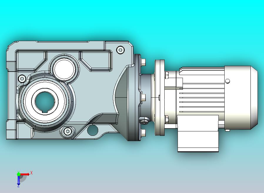 直角齿轮箱，安装 Kw 0,18