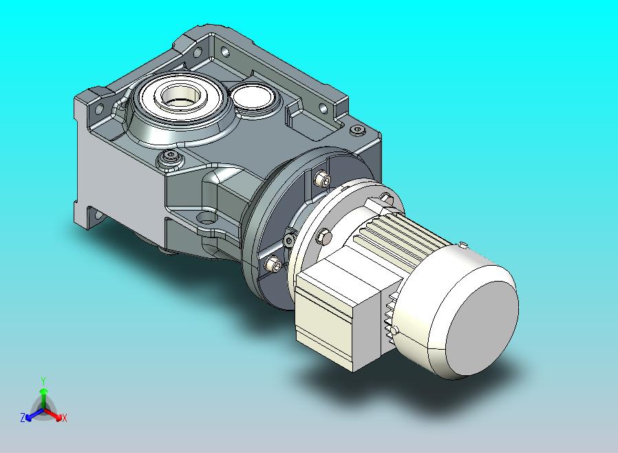 直角齿轮箱，安装 Kw 0,18