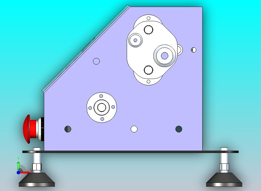 滚珠丝杠设计与电气控制的绕线设备3D模型