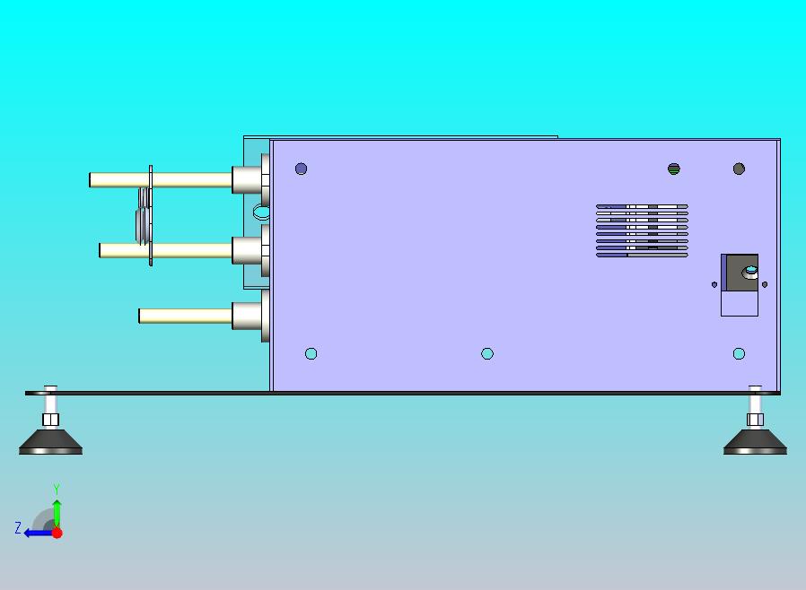 滚珠丝杠设计与电气控制的绕线设备3D模型