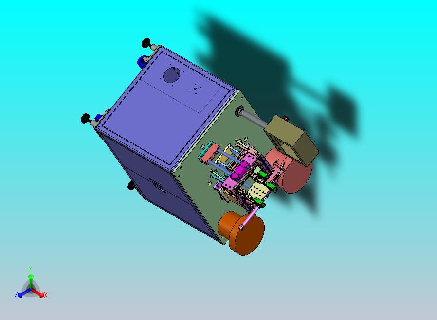 胶钉胶塞组装机设备3D图