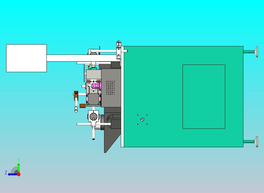 全自动六轴空心音圈绕线机设备3D图