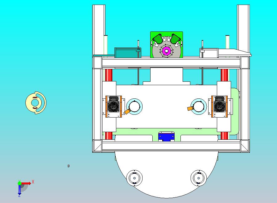 全自动电机绕线设备3D图