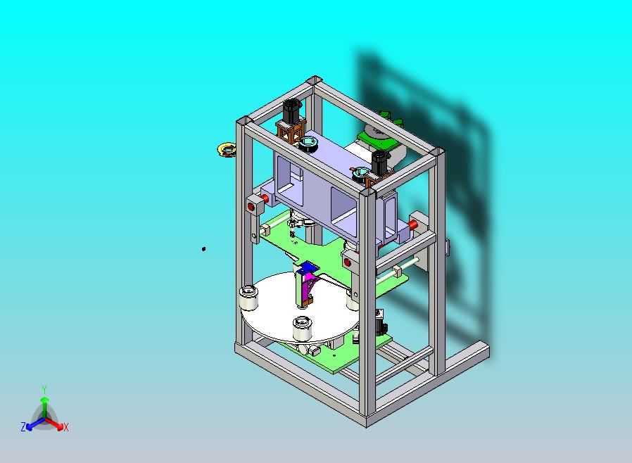 全自动电机绕线设备3D图
