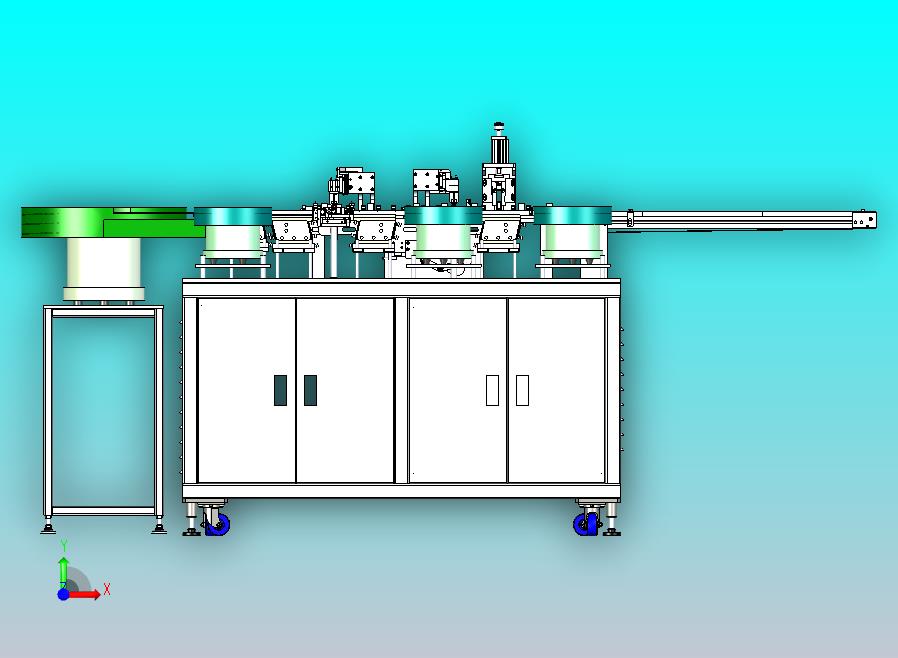 继电器全自动组装机模型3D图纸