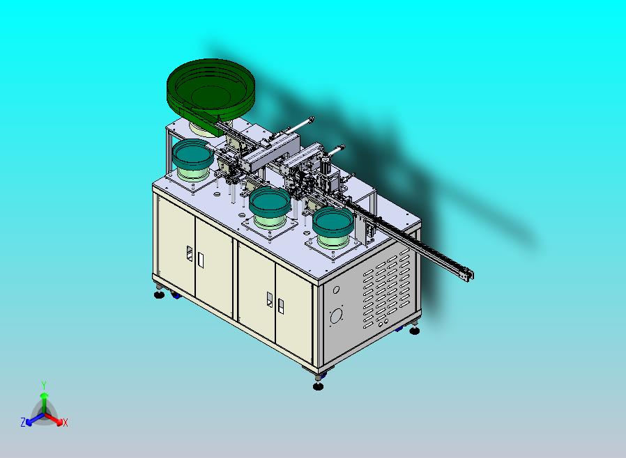 继电器全自动组装机模型3D图纸