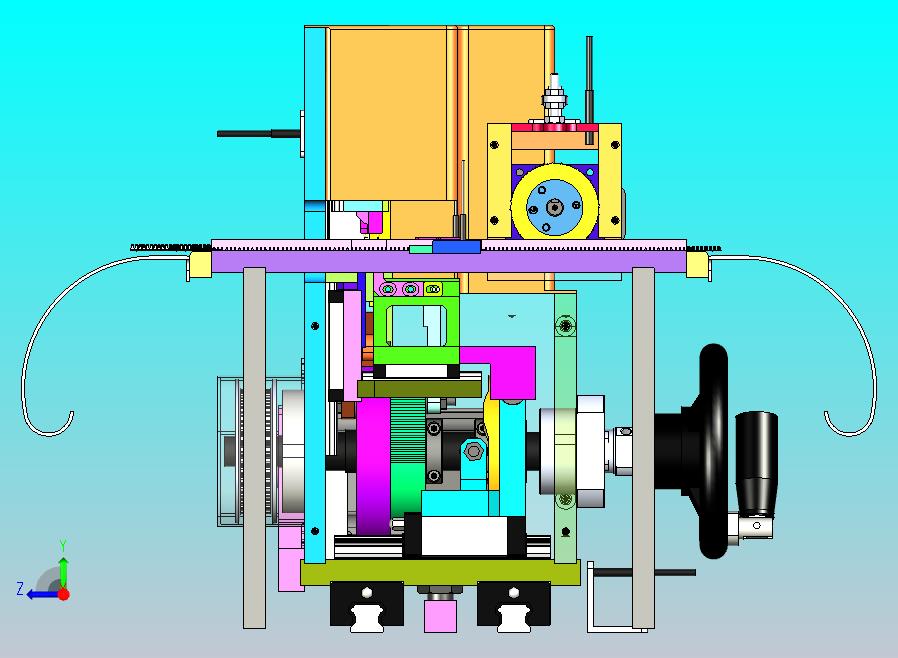 连接器折弯机设备3D图模型