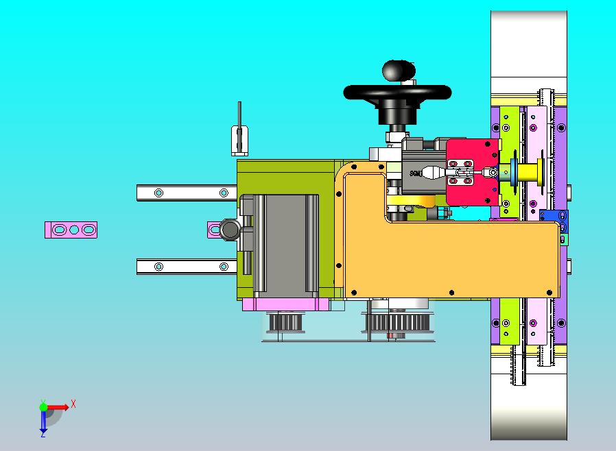 连接器折弯机设备3D图模型