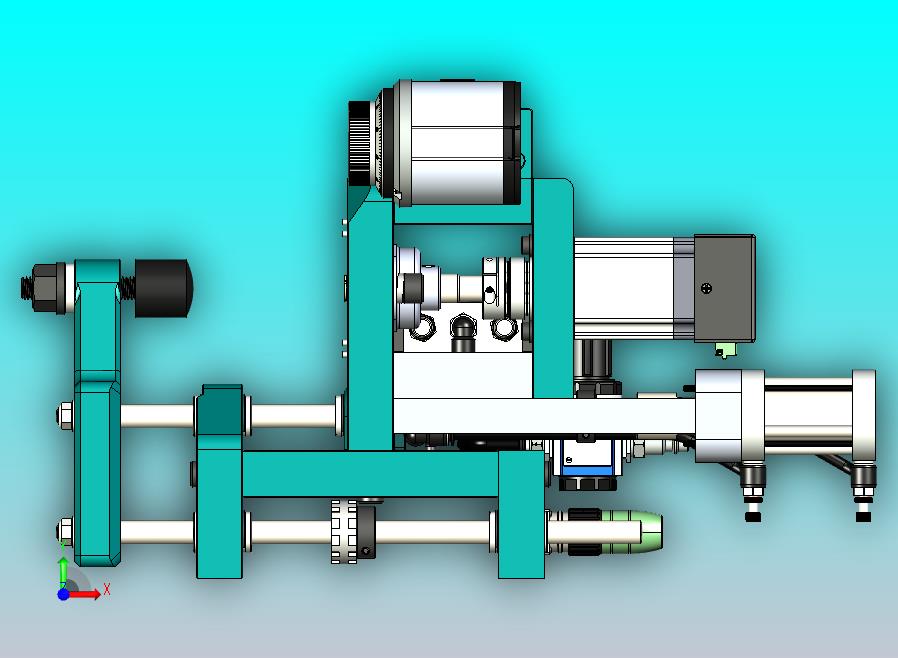 绕线机3D图纸模型
