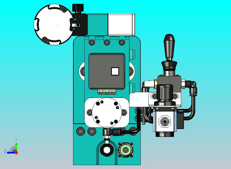 绕线机3D图纸模型