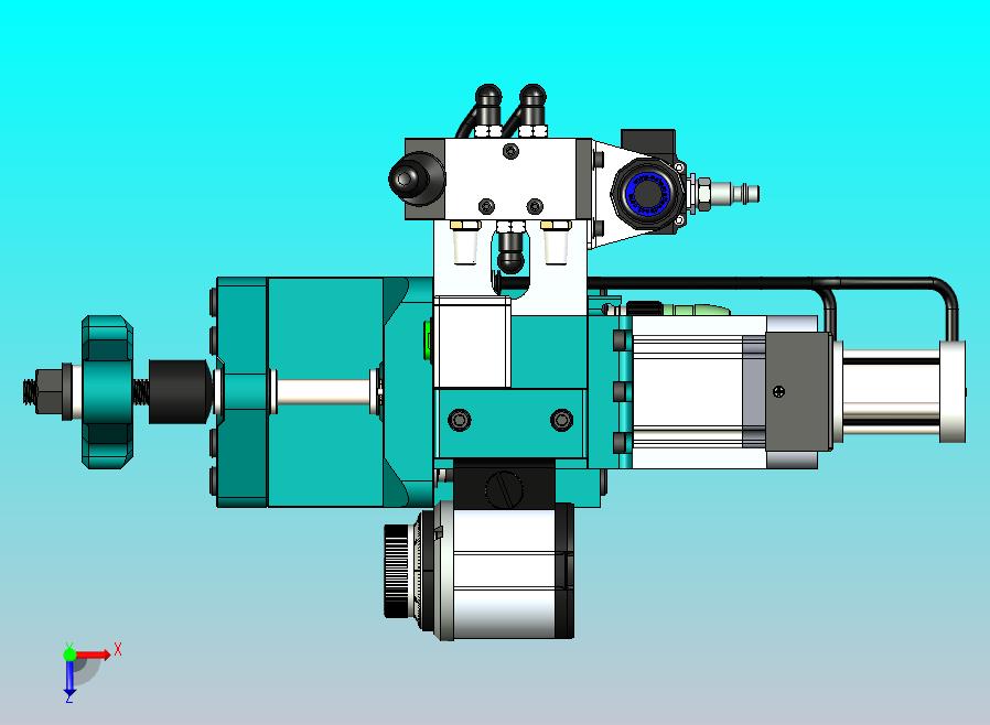 绕线机3D图纸模型