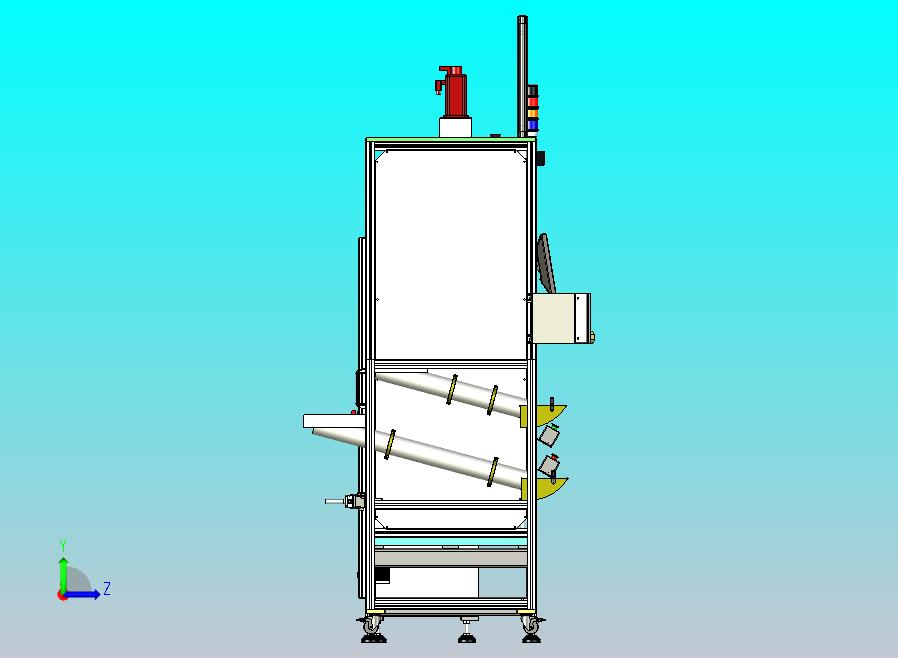 减震器组装设备3D图纸模型