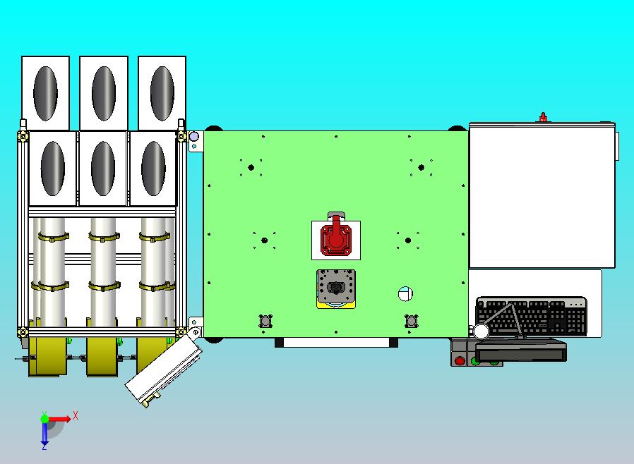减震器组装设备3D图纸模型