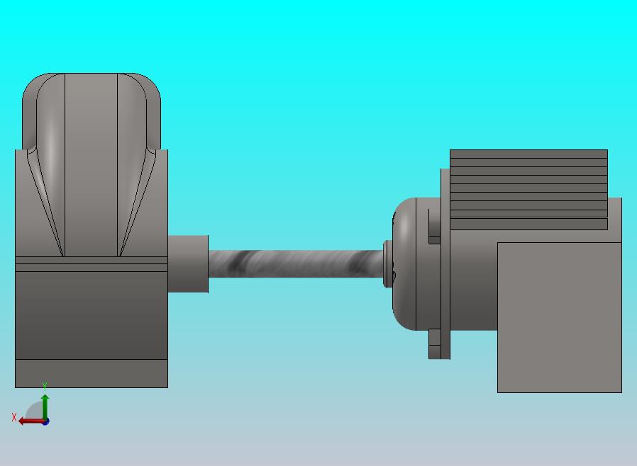 电机鼓风机总成