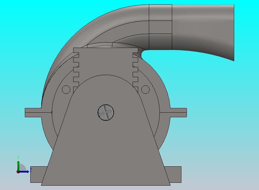 电机鼓风机总成