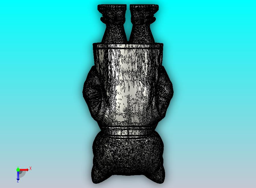 穿外套的可爱猫人工智能