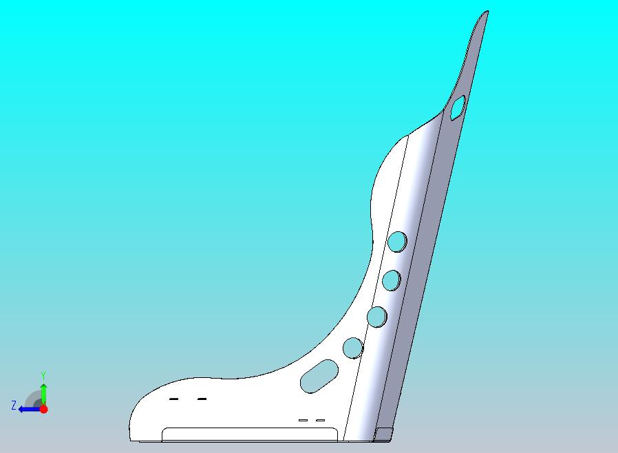 金属板赛车座椅