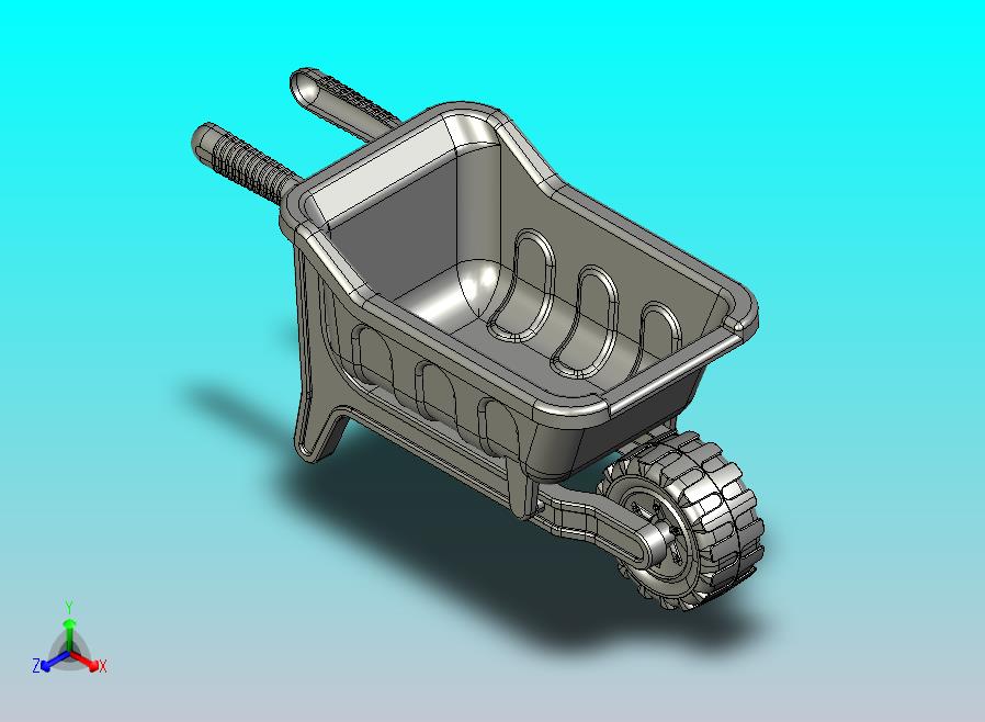 塑料独轮车玩具