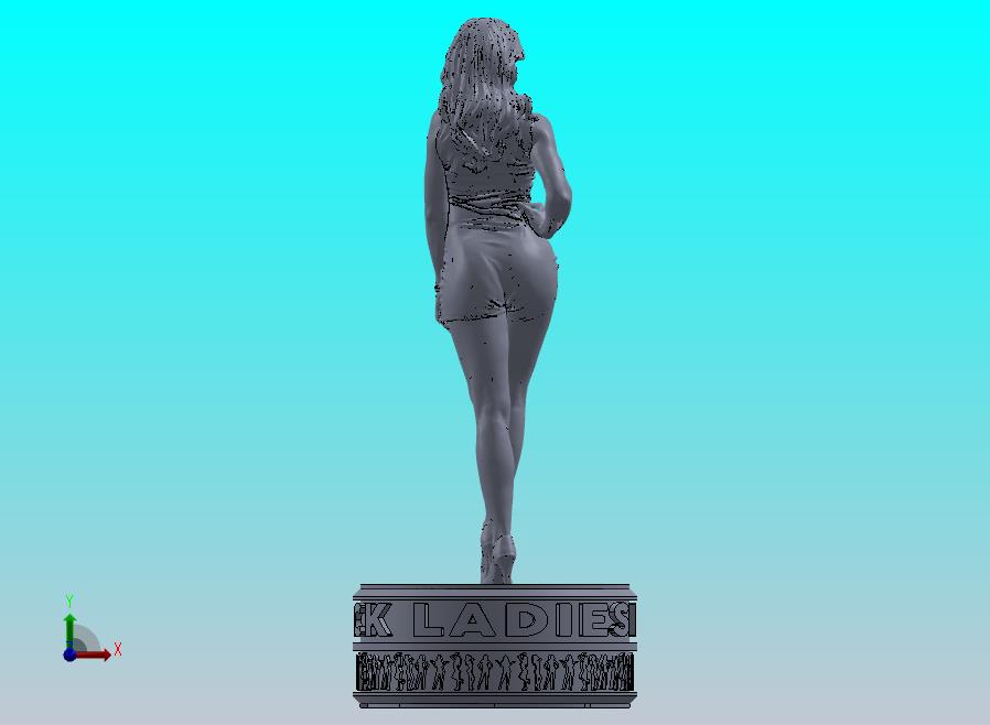 香蕉背女