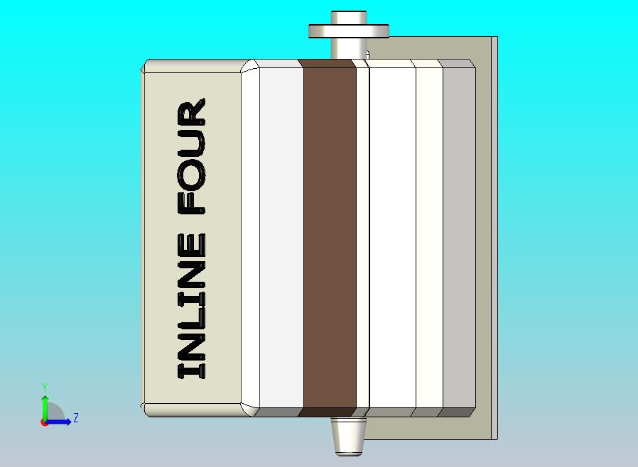 直列四缸发动机总成
