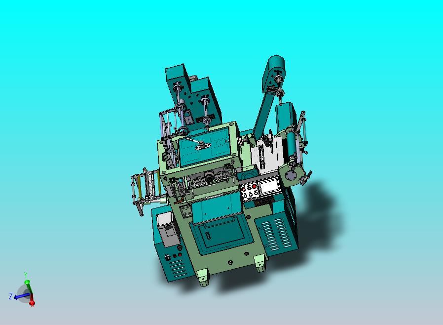 FX320印刷机、斜背式印刷模切正反面印刷设备
