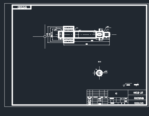 齿轮油泵全套cad
