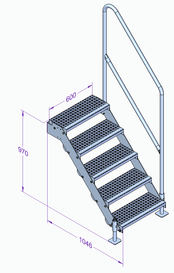 通往乳品间的楼梯
