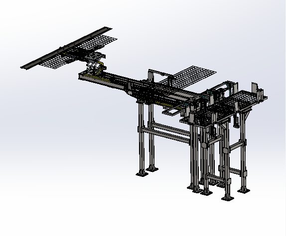 顶网上料，横移，翻转机构
