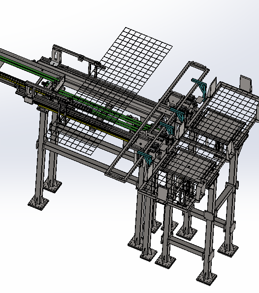 顶网上料，横移，翻转机构