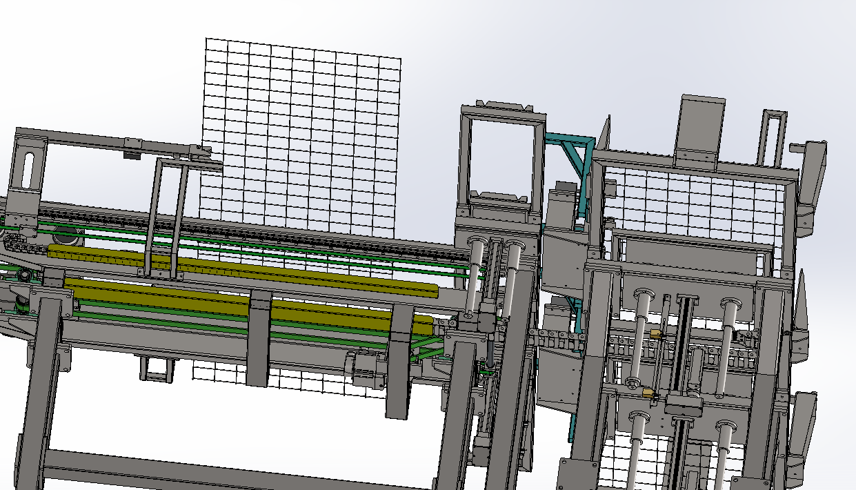 顶网上料，横移，翻转机构
