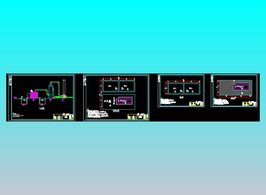高浓度氨氮废水处理工艺设备图