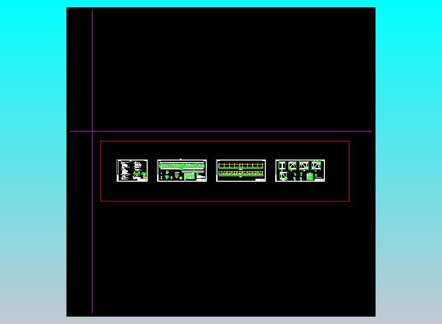 九江某工地钢桁架桥结构设计施工图