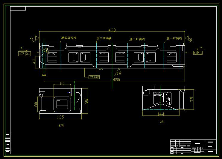 492Q型气缸盖双端面铣削组合铣床总体设计