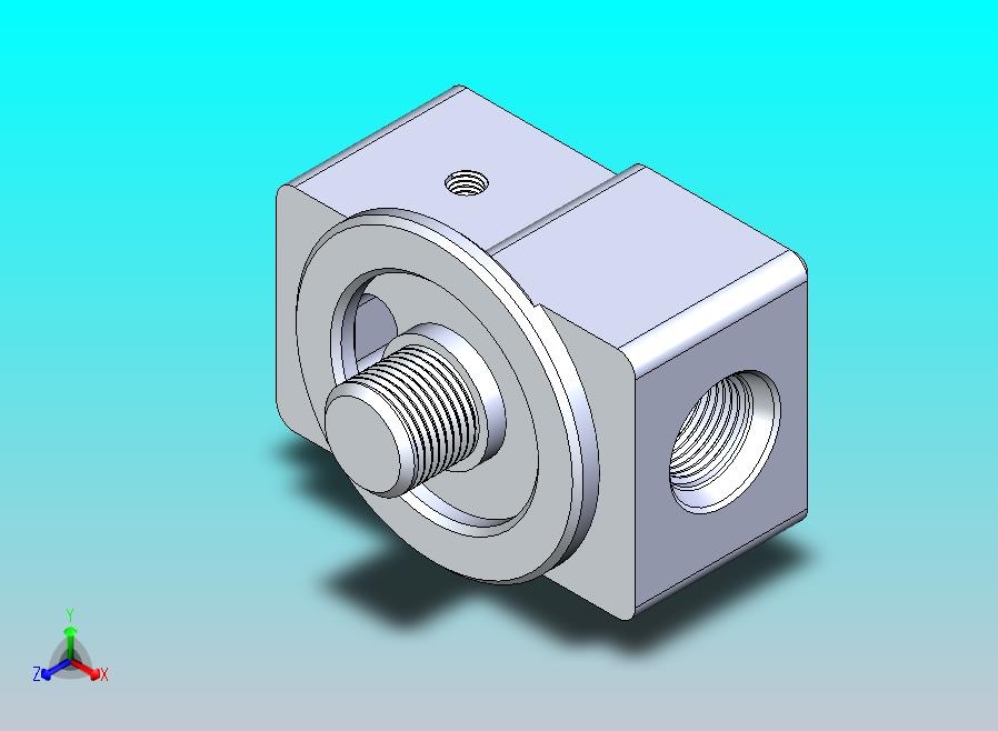 液压流向支撑块