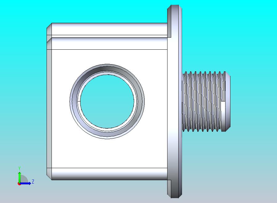 液压流向支撑块