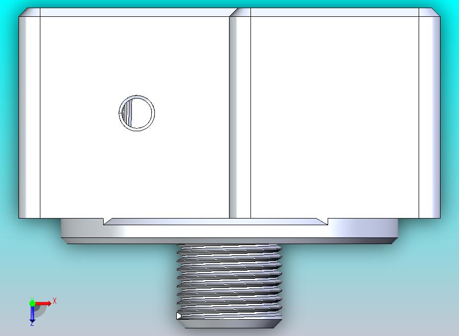 液压流向支撑块