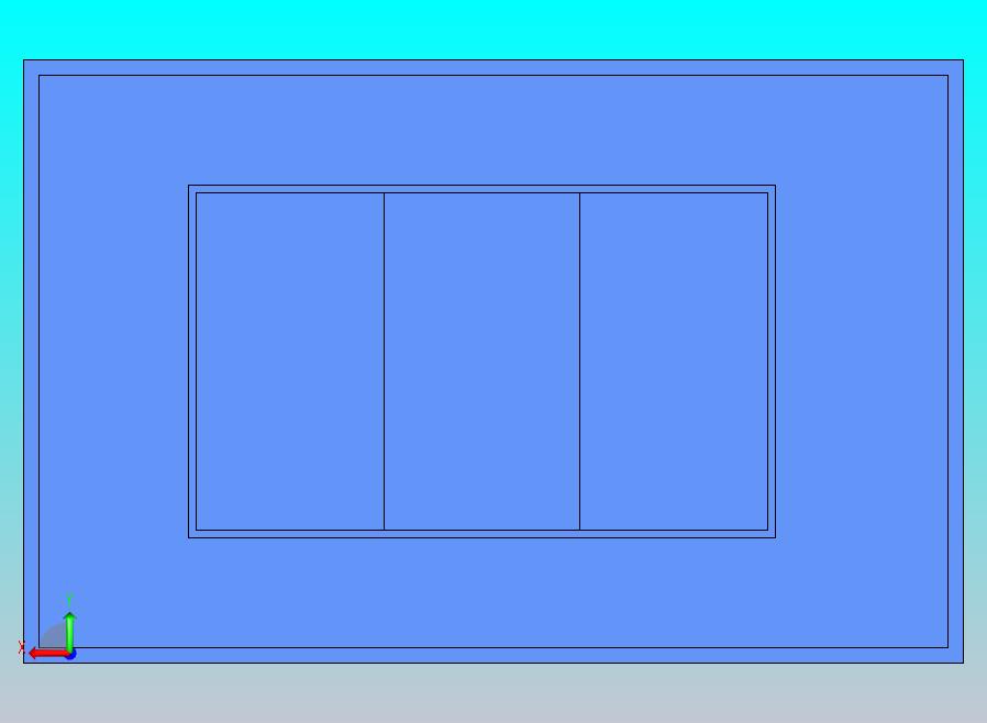 通用3孔壁装插座，带地面