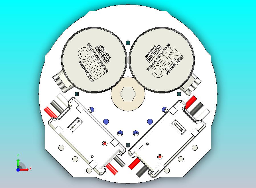 差速转弯驱动轮模型