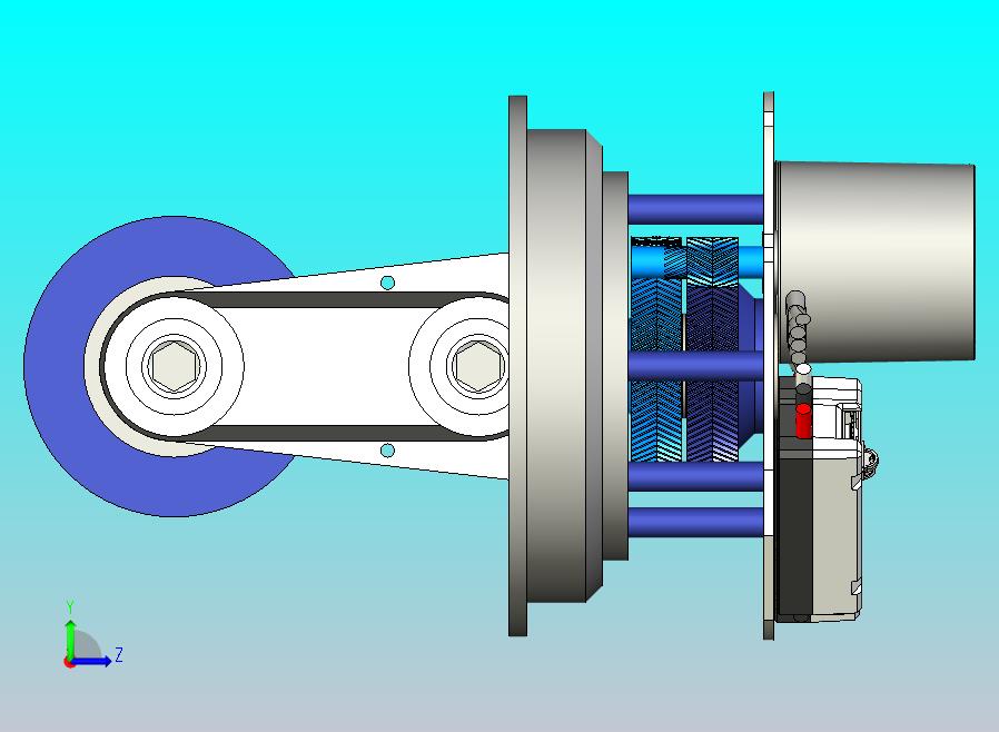 差速转弯驱动轮模型