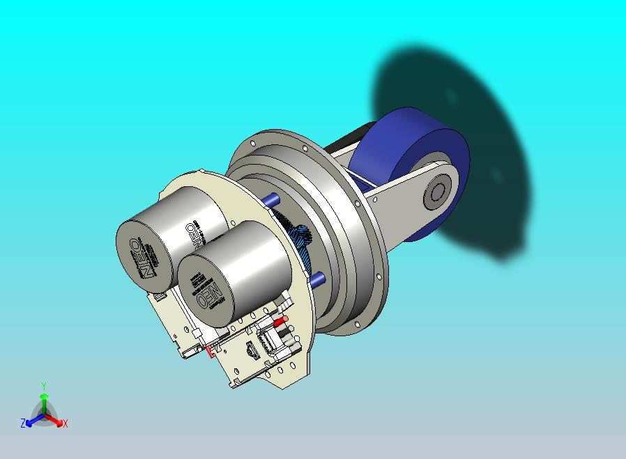 差速转弯驱动轮模型