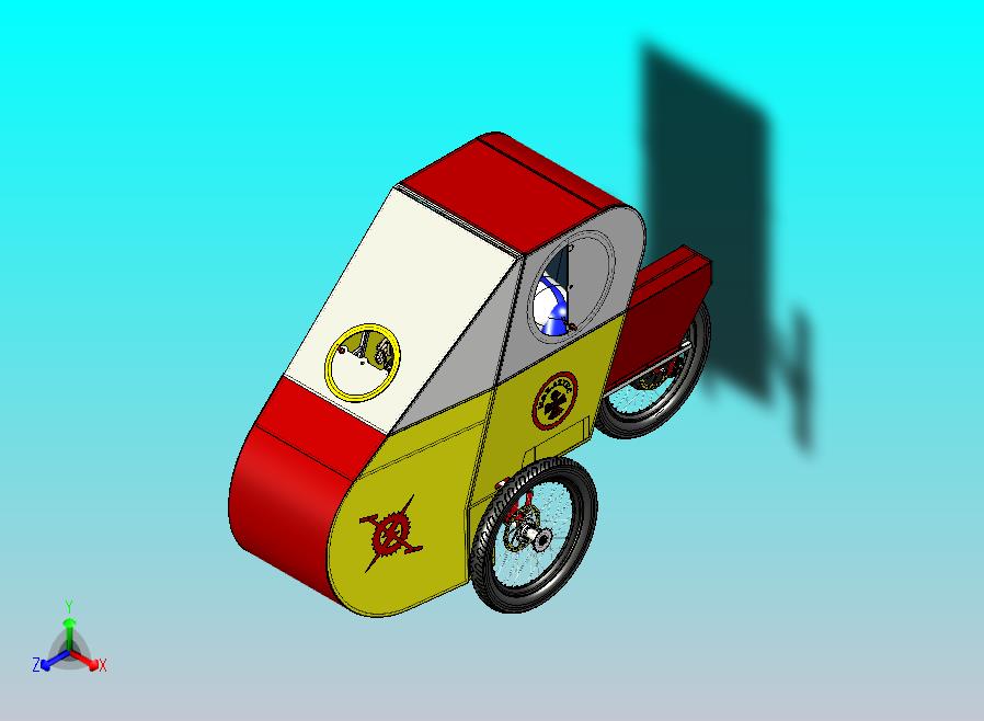 人力三轮车设计