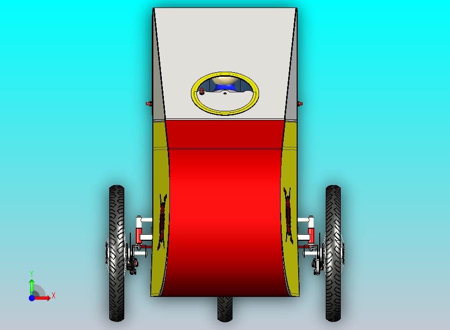 人力三轮车设计