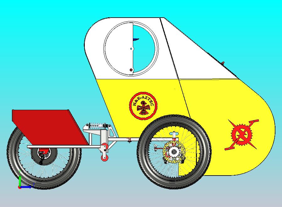 人力三轮车设计