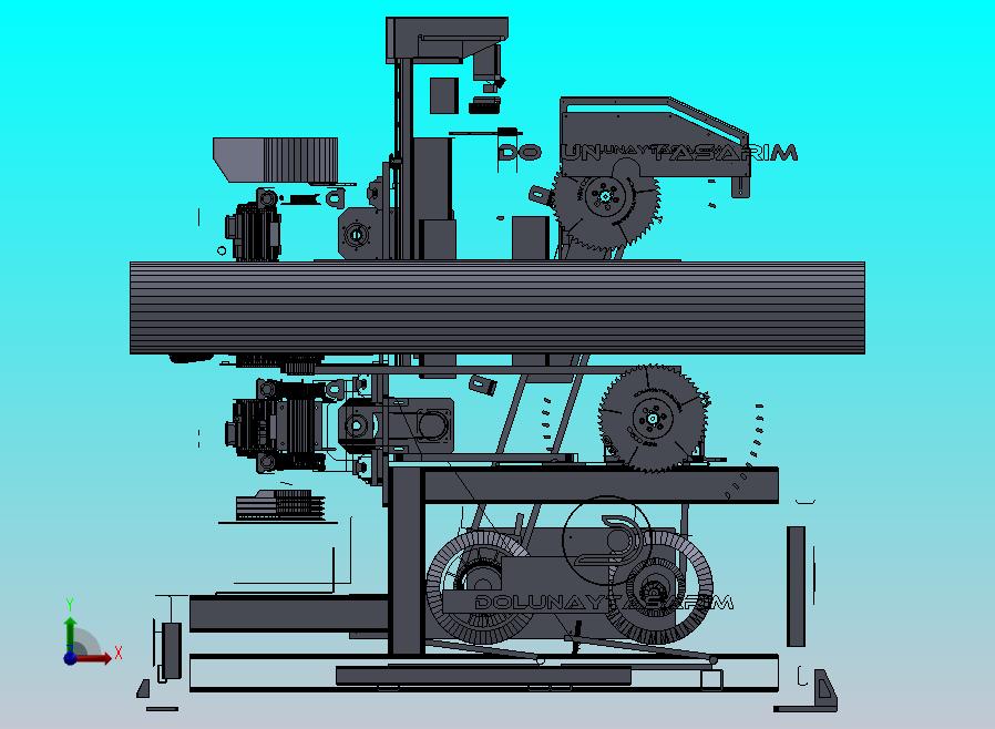 双头多原木圆锯机