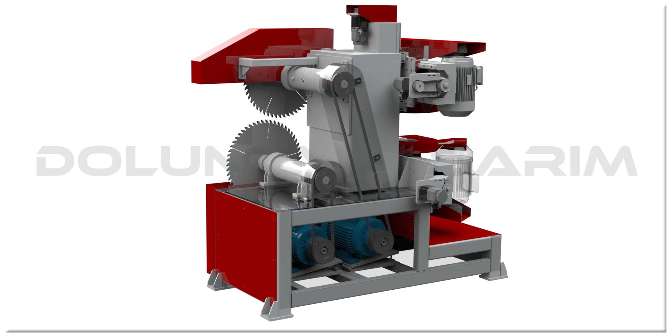 双头多原木圆锯机