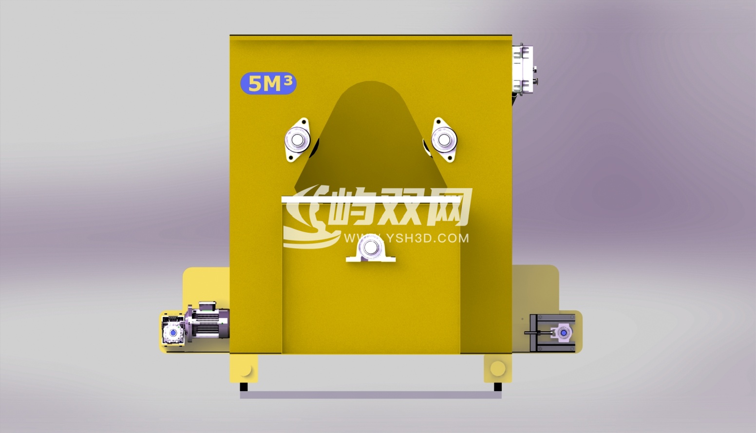 畜牧业破碎搅拌机3D数模图纸